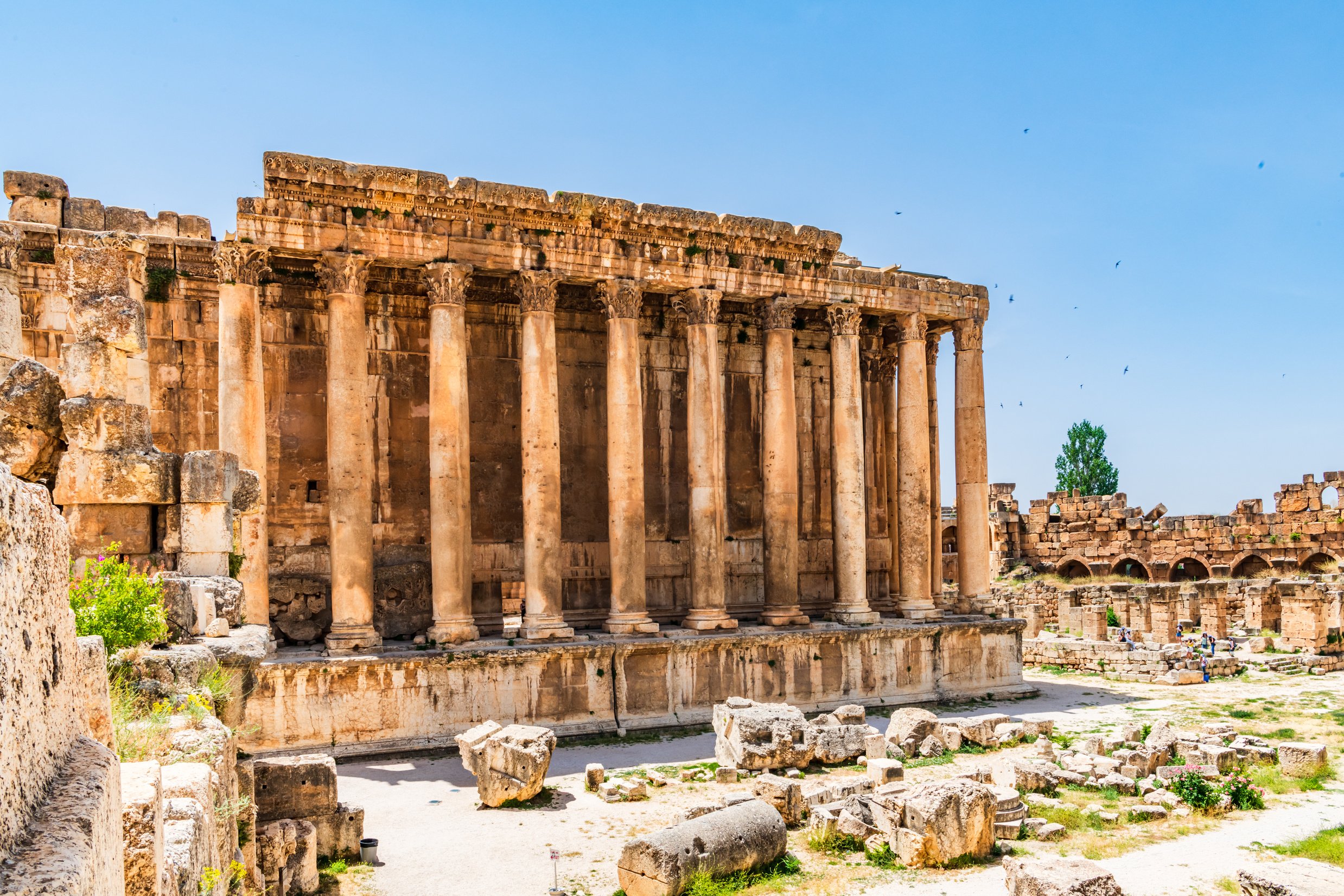 Temple Bacchus, Lebanon